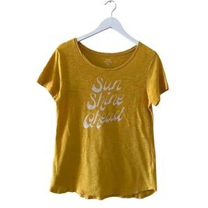 Old Navy Graphic Sun Shine Ahead Every Day Wear Cotton SP # 1375